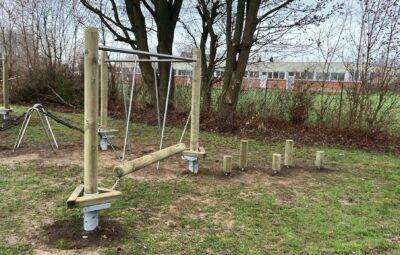 Abbildung 1. Der neue Spielplatz beim TuS Bexterhagen